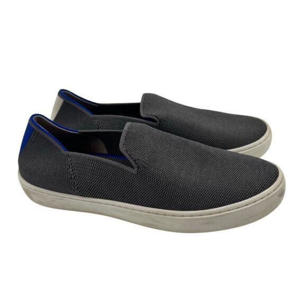 Rothys Original Slip On Sneaker Casual Flats Shoes Womens US 7.5 Gray Textile